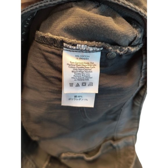 Eddie Bauer Curvy Bootcut Corduroy Pants Womens Trouser 12 grey s - Picture 8 of 11